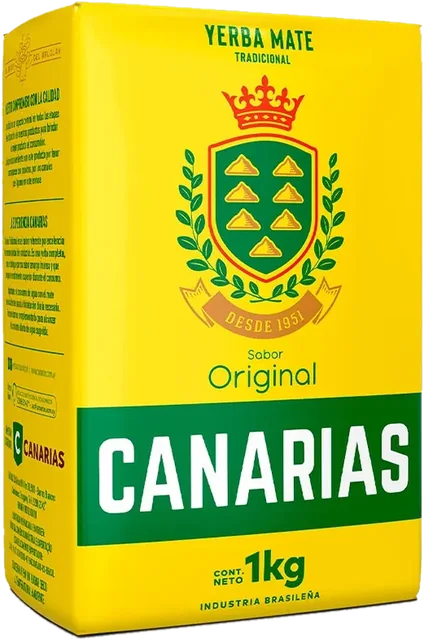 Paquete de yerba Canarias de 1 kg