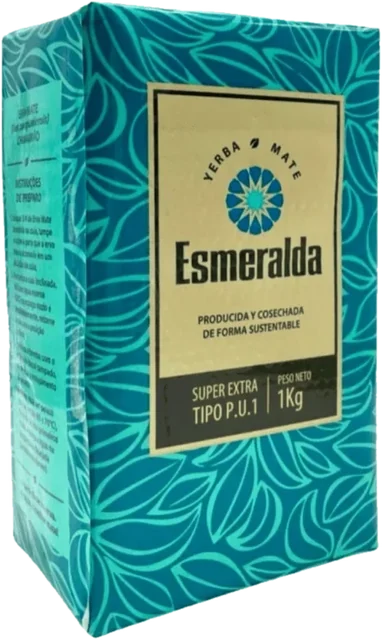 Paquete de yerba Esmeralda de 1 kg